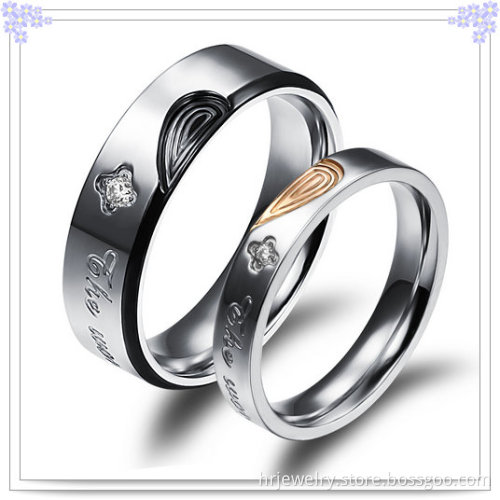 Stainless Steel Jewelry Fashion Couple Ring (HR3663)